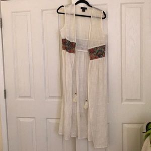 Steve Madden Beaded Swimsuit Cover Up